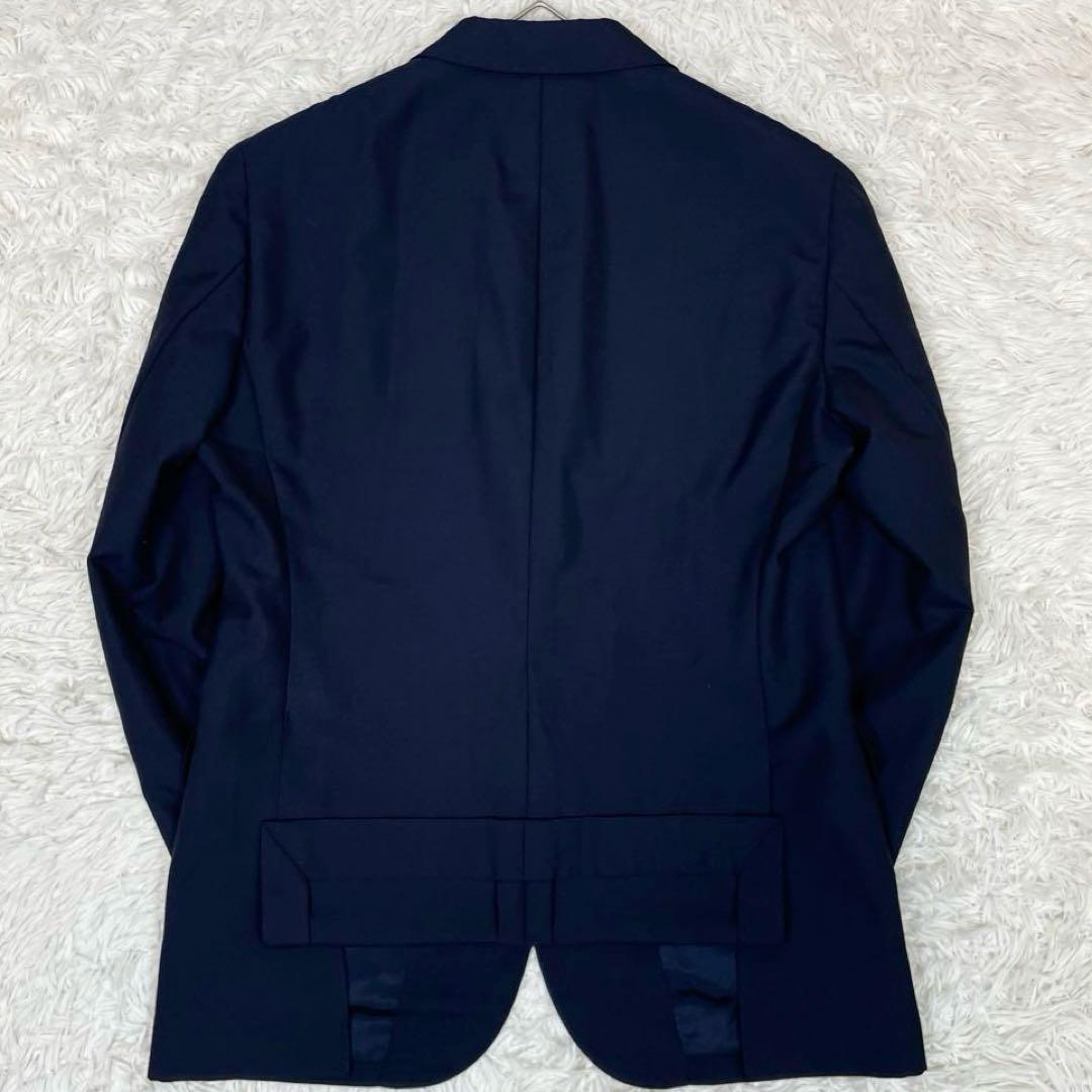 【美品✨高級ライン】ユナイテッドアローズ スーツ セットアップ モヘヤ 紺 L