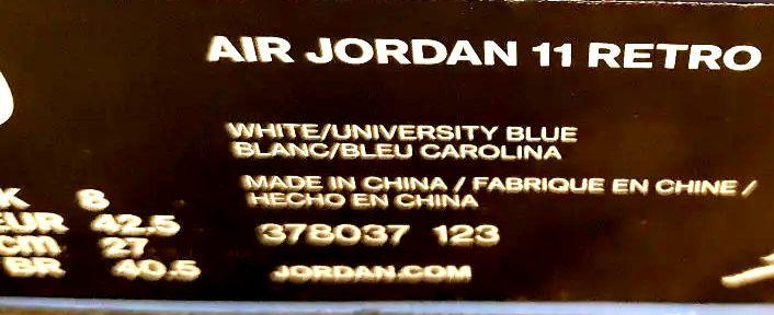 AirJORDAN11 箱