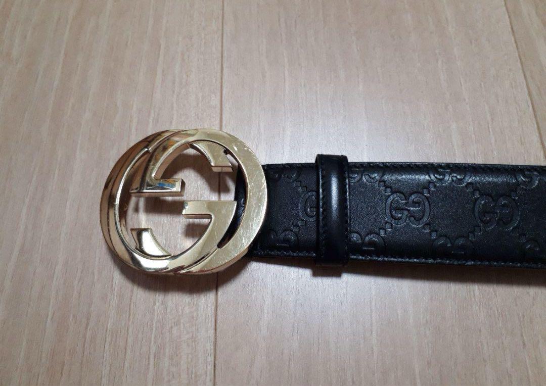GUCCI　グッチ gg ベルト インターロッキング