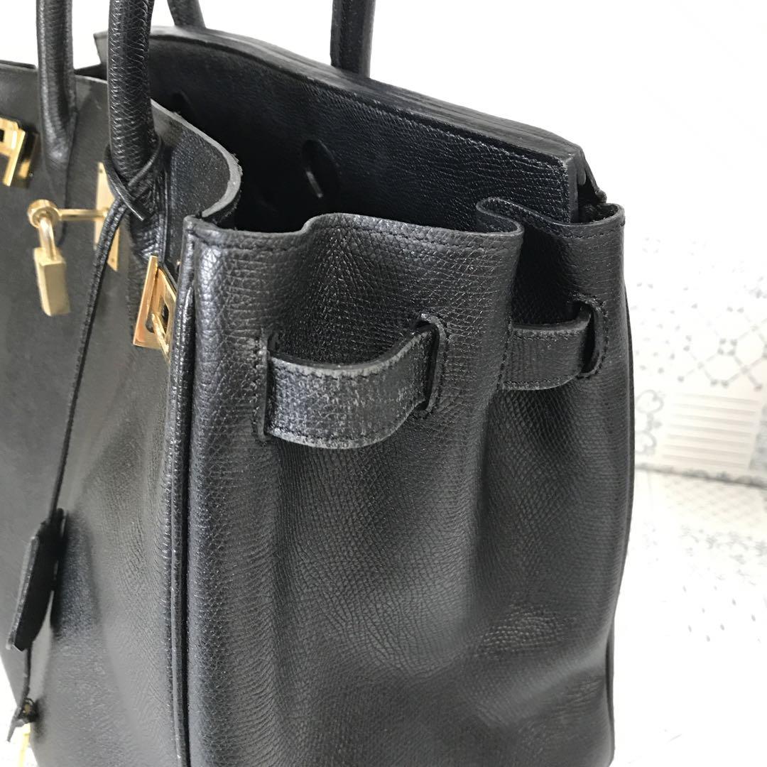 HENRY HIGH CLASS KELLY ハンドバッグ　ブラック　レディース
