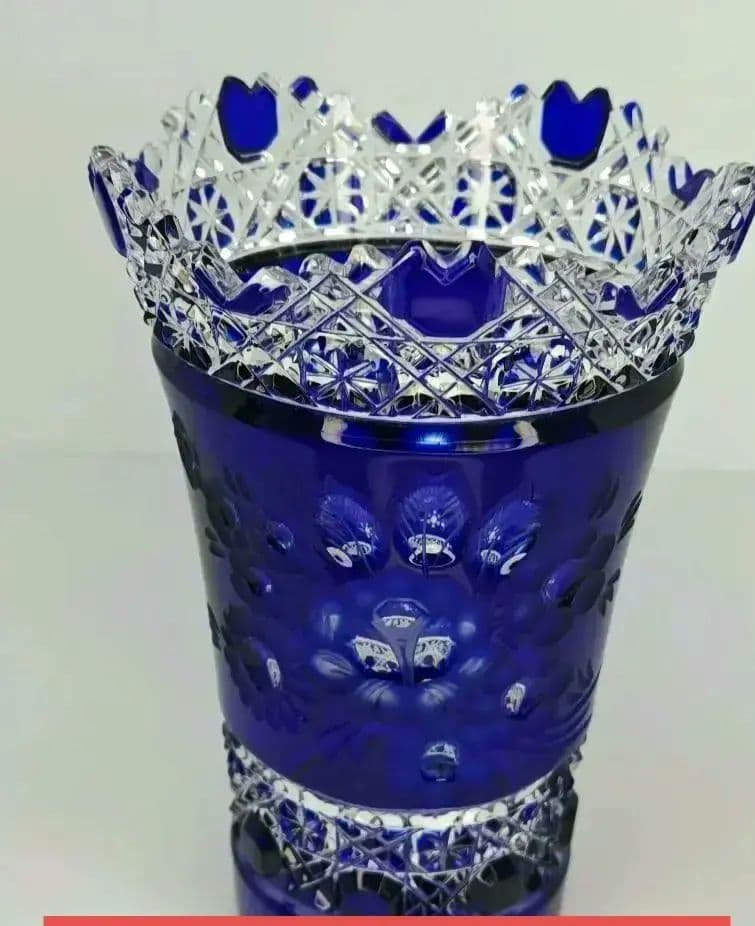 マイセンクリスタル 花瓶