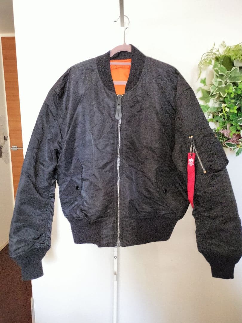 スナイデル ブラックMA1 ジャケットM Snidel