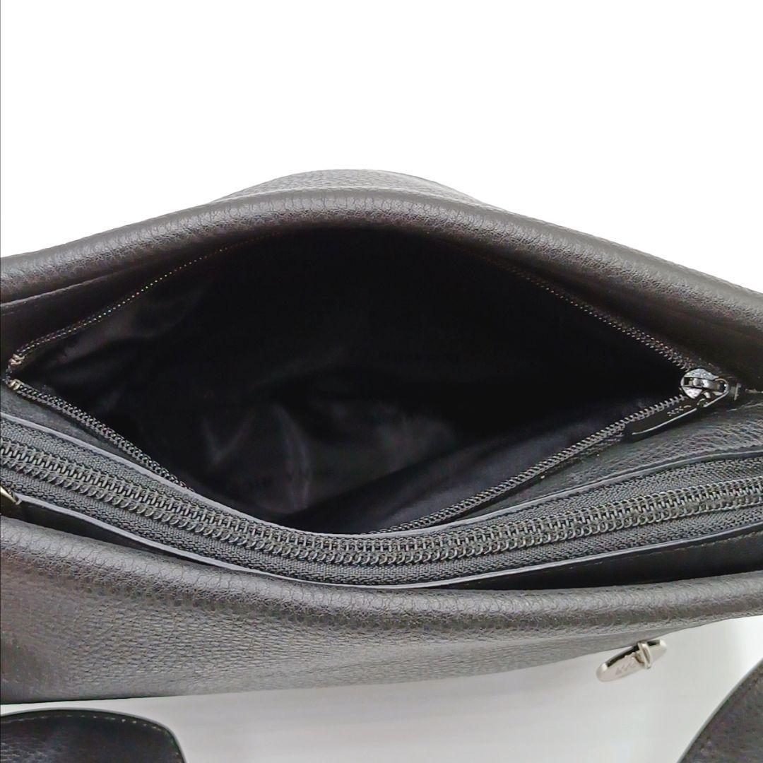 【美品】ニナリッチ オールレザー フリル 2way ショルダーバッグ 黒