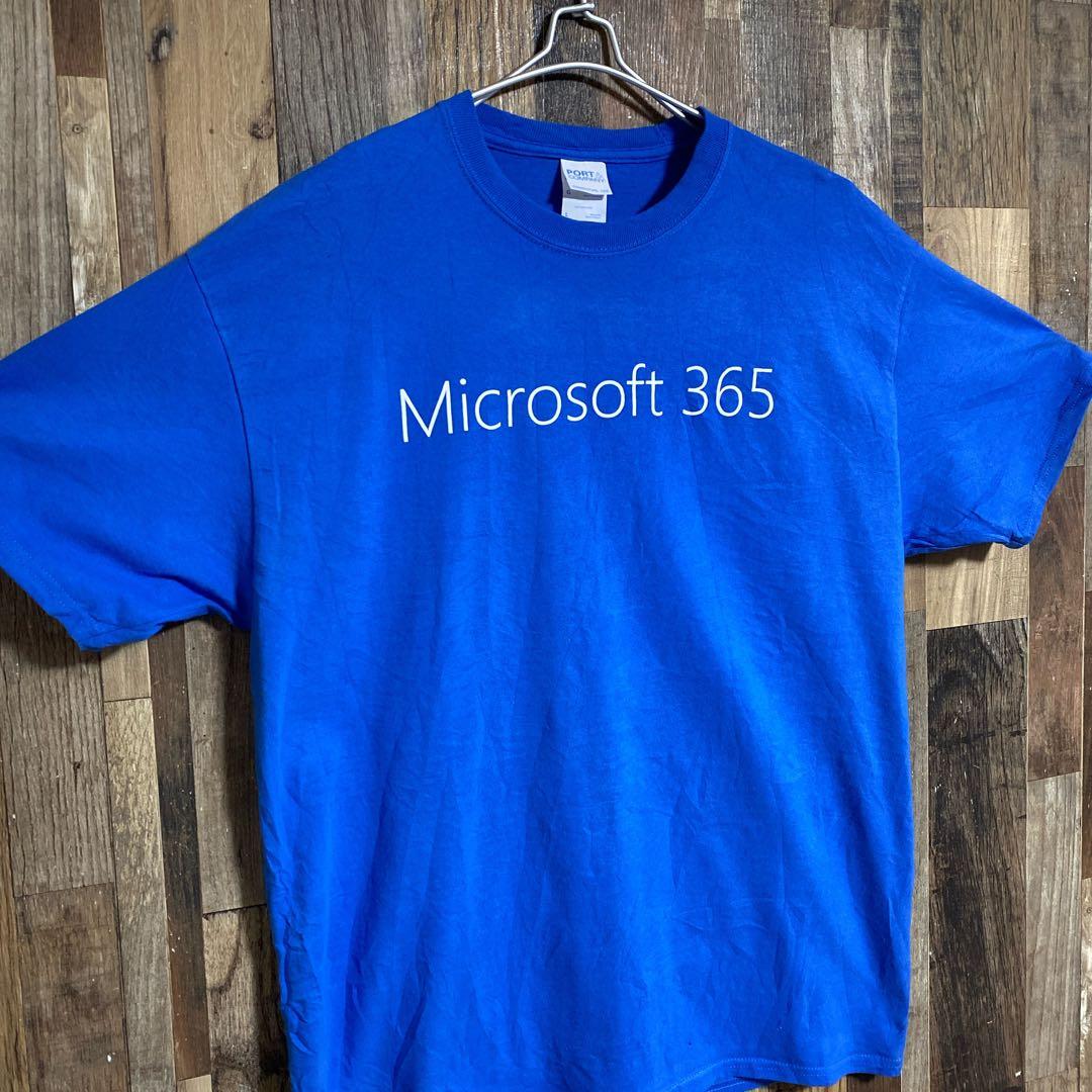 マイクロソフト 365 IT 企業 アプリ クラウド L 古着 半袖 Tシャツ