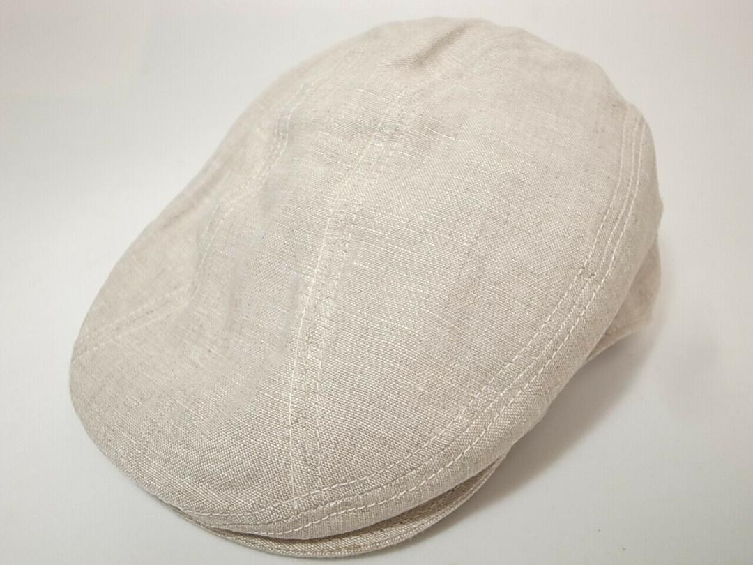 新品ニューヨークハットUSA製Linen 1900 リネンOatmeal S/M