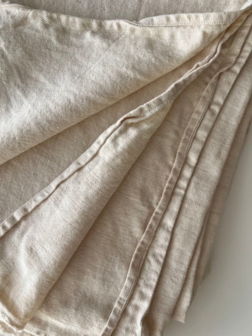 イタリア産　オーガニックヘンプ　ブランケット　ラージサイズ オーガニックヘンプ ブランケット ラージサイズ - メルカリ