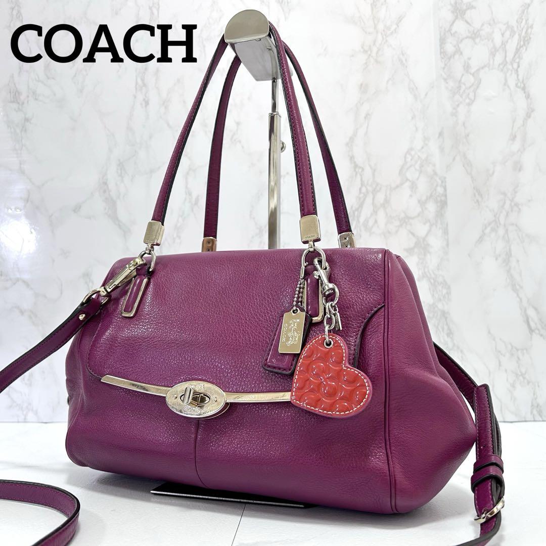 高い品質 2way Coach ◎y2k◎ TurnLock メルカリ - PurplePink Bag バッグ