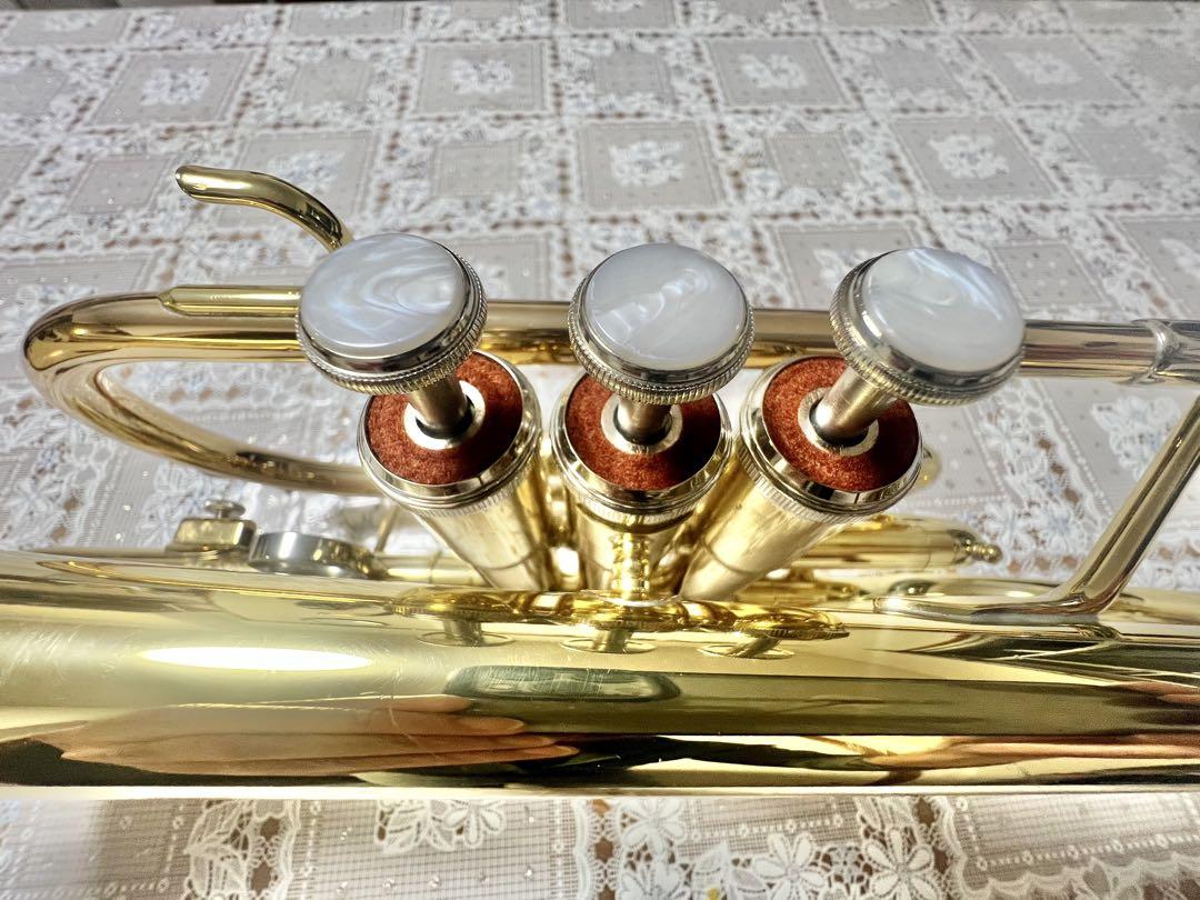 YAMAHA コルネット ゴールド ケース付き YCR 2330