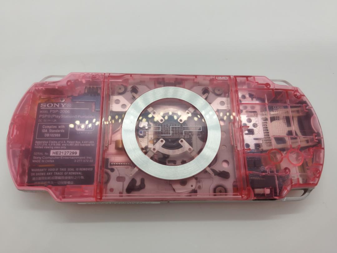 PSP 2000 すぐ遊べるセット【美品・カスタム】スケルトン PSP 2000 すぐ遊べるセット【美品・カスタム】スケルトン ピンク