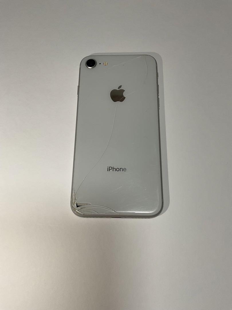 iPhone 8 シルバー 64 GB SIMフリー - スマートフォン本体安価