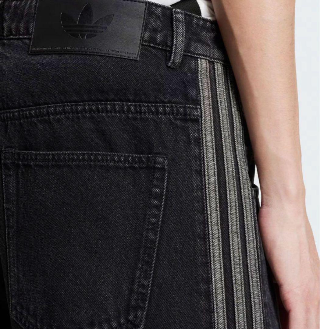 新品34 Adidas DenimFirebird Pants JC6718