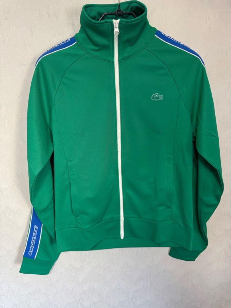 ラコステ Lacoste トラックジャケット セットアップ グリーン Sサイズ