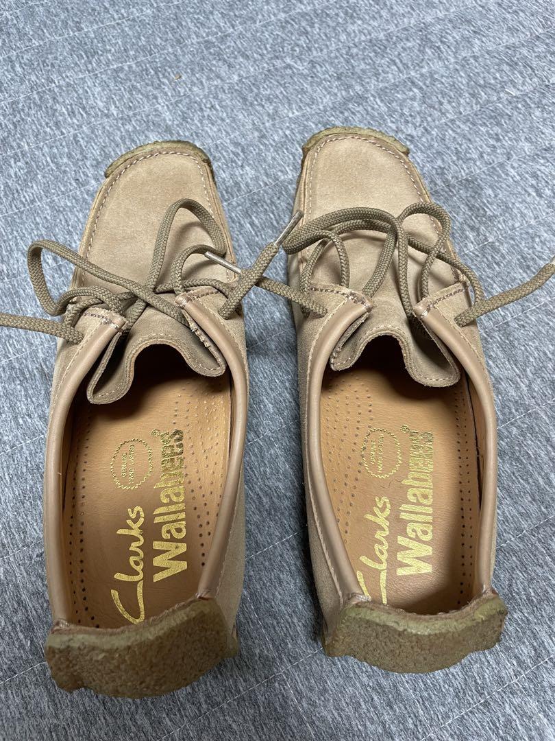 Clarks Wallabees ベージュ モカシン - メルカリ
