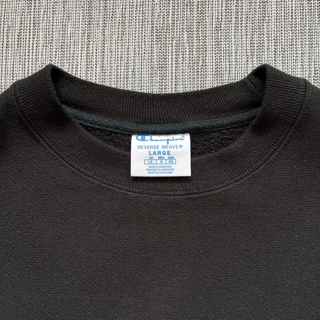 champion リバースウィーブ 現行USA企画 L BLACK