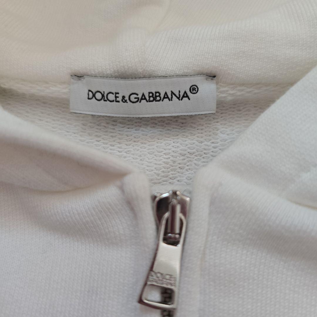 大人気新品  DOLCE&GABBANA花柄刺繍フード付きパーカー ホワイト - メルカリ トップス