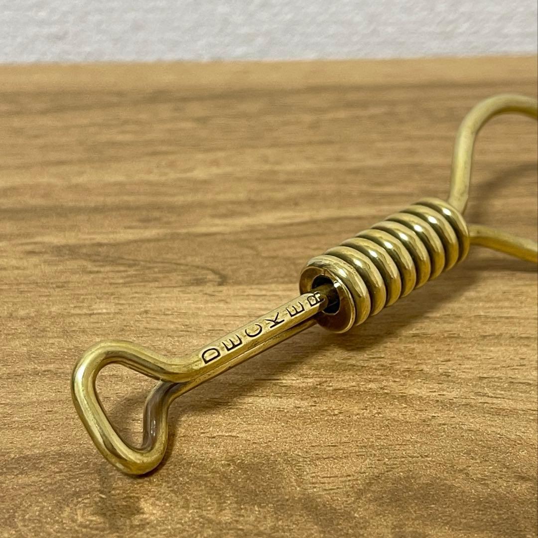 JEEF DECKER キーチェーン -All Brass-目立った傷や汚れなし