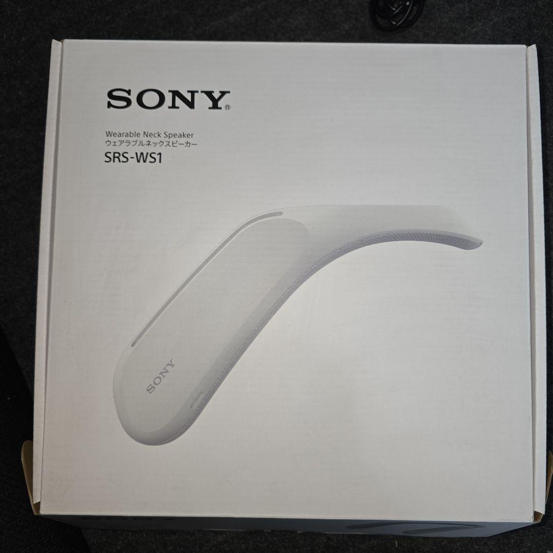 ♡新品未使用！SONY SRS-WS1 ウェアラブルネックスピーカー♡