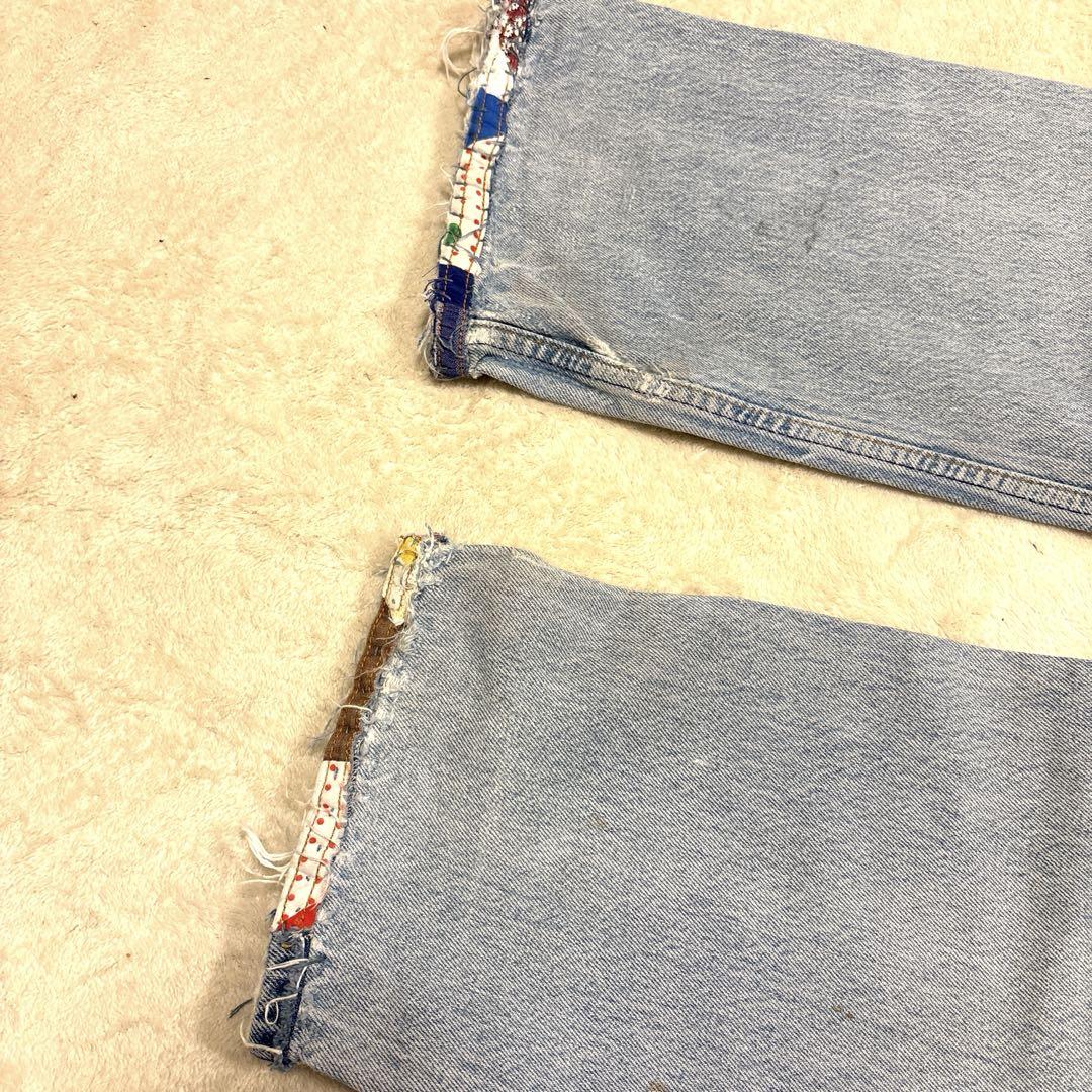 90s リメイクデニムパンツ