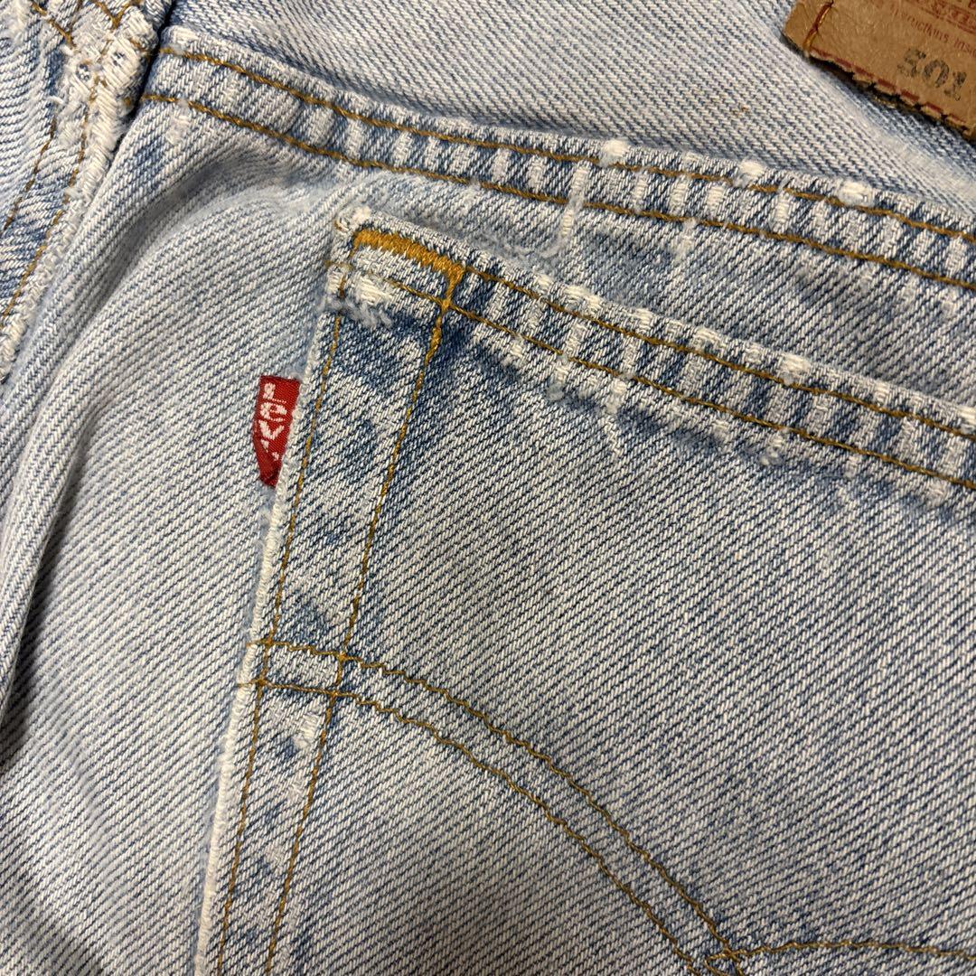 90s リメイクデニムパンツ