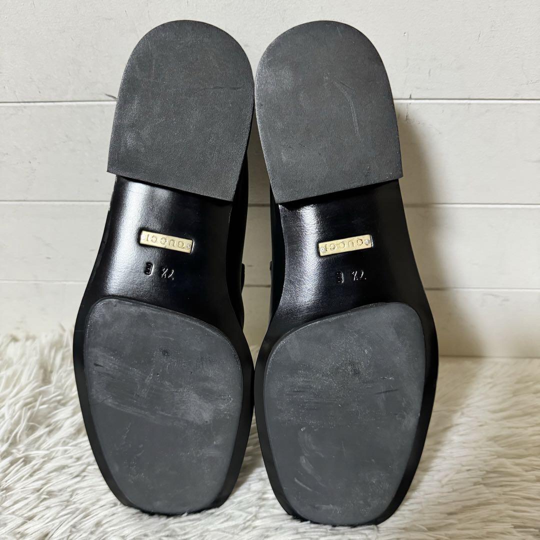 新品未使用✨GUCCI グッチ　ホースビット　ローファー　レザー　ブラック　黒