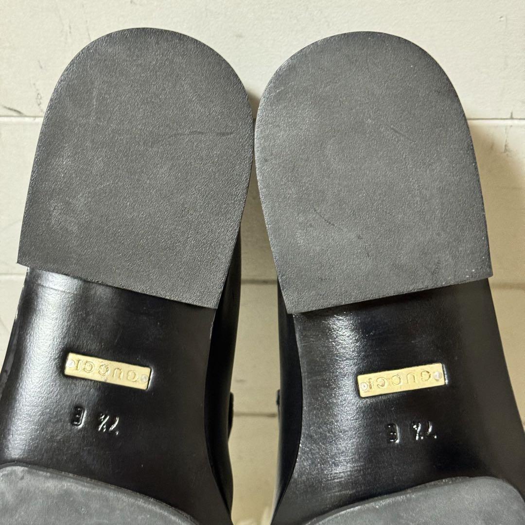 新品未使用✨GUCCI グッチ　ホースビット　ローファー　レザー　ブラック　黒