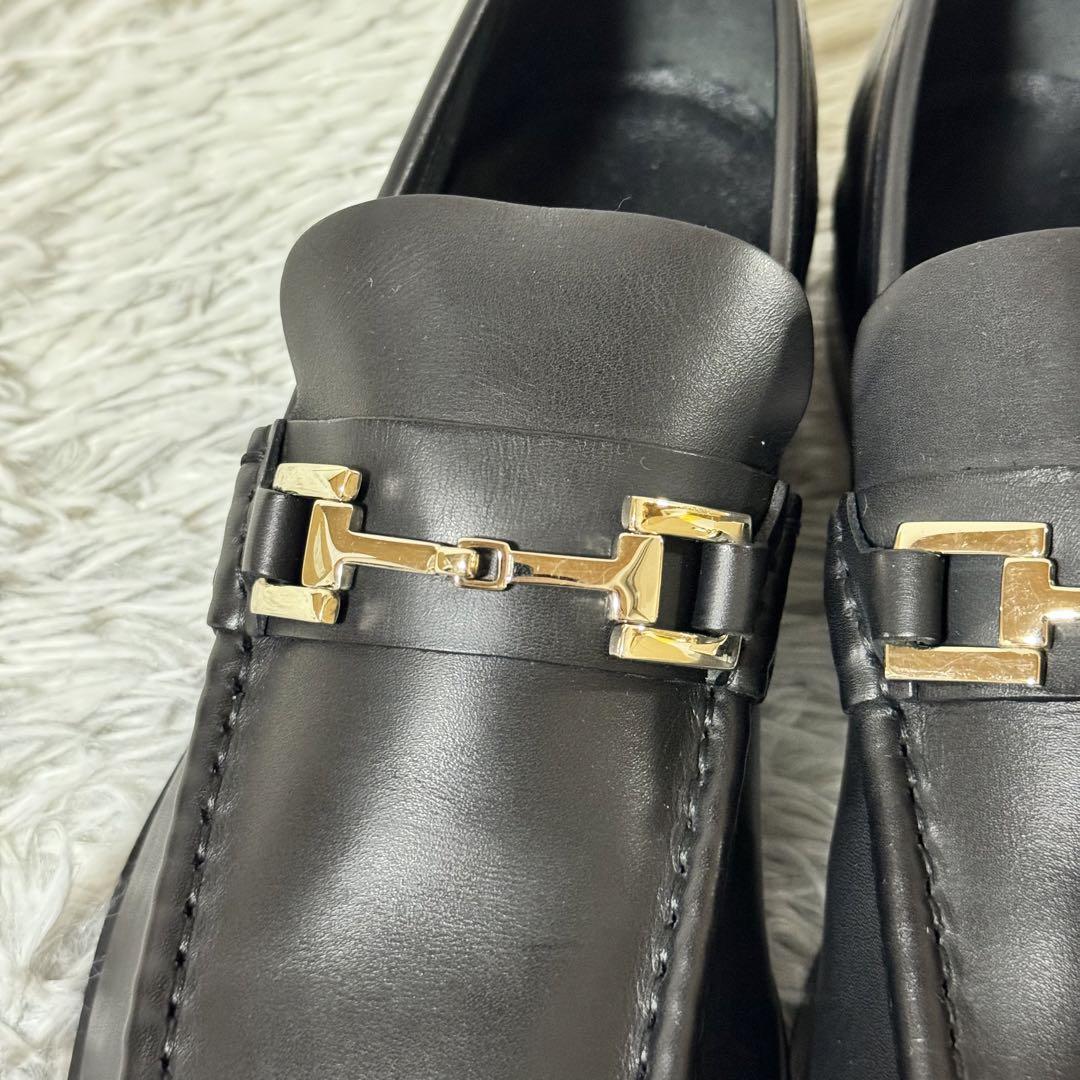 新品未使用✨GUCCI グッチ　ホースビット　ローファー　レザー　ブラック　黒