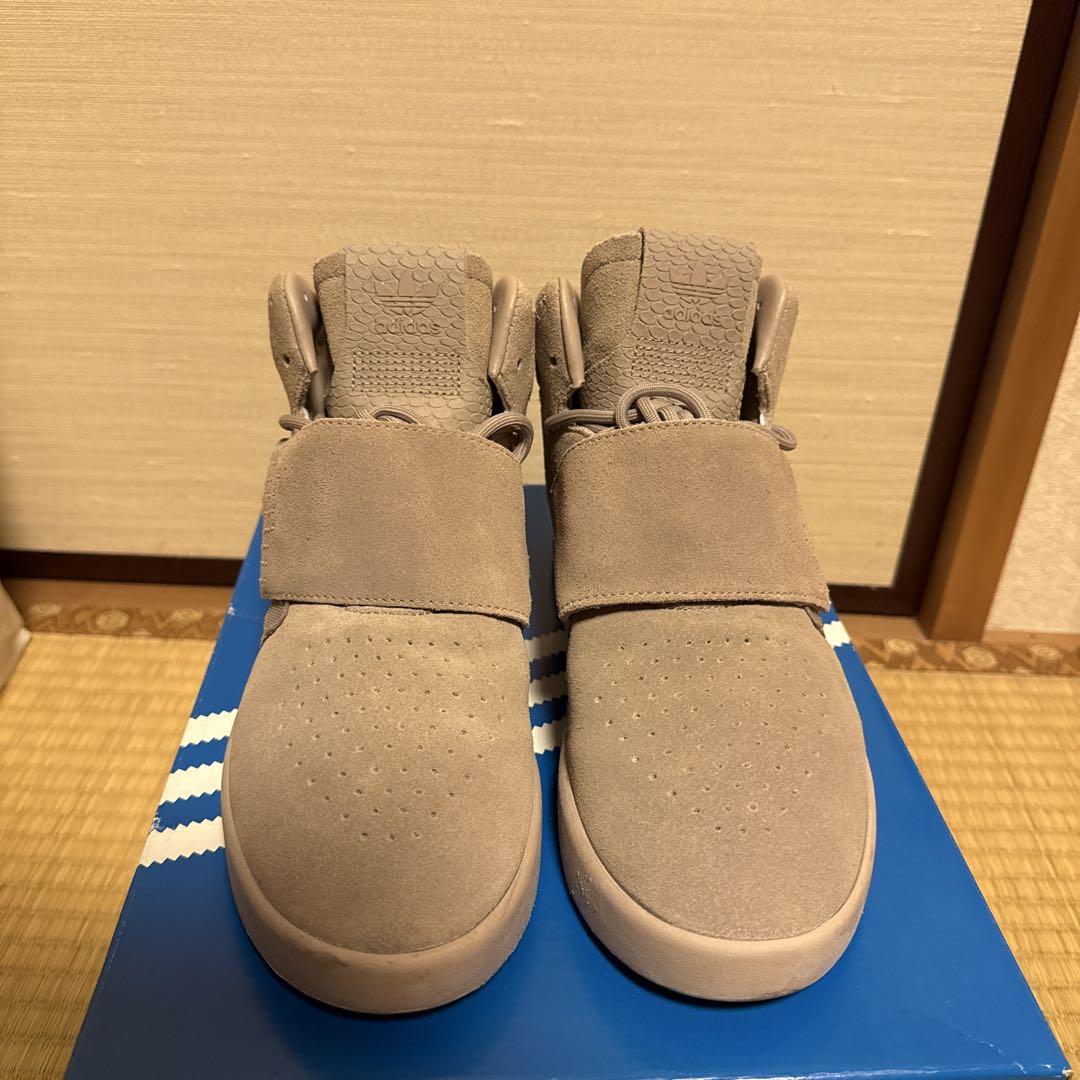 adidas TUBULAR INVADER STRAP グレー 24.5cm