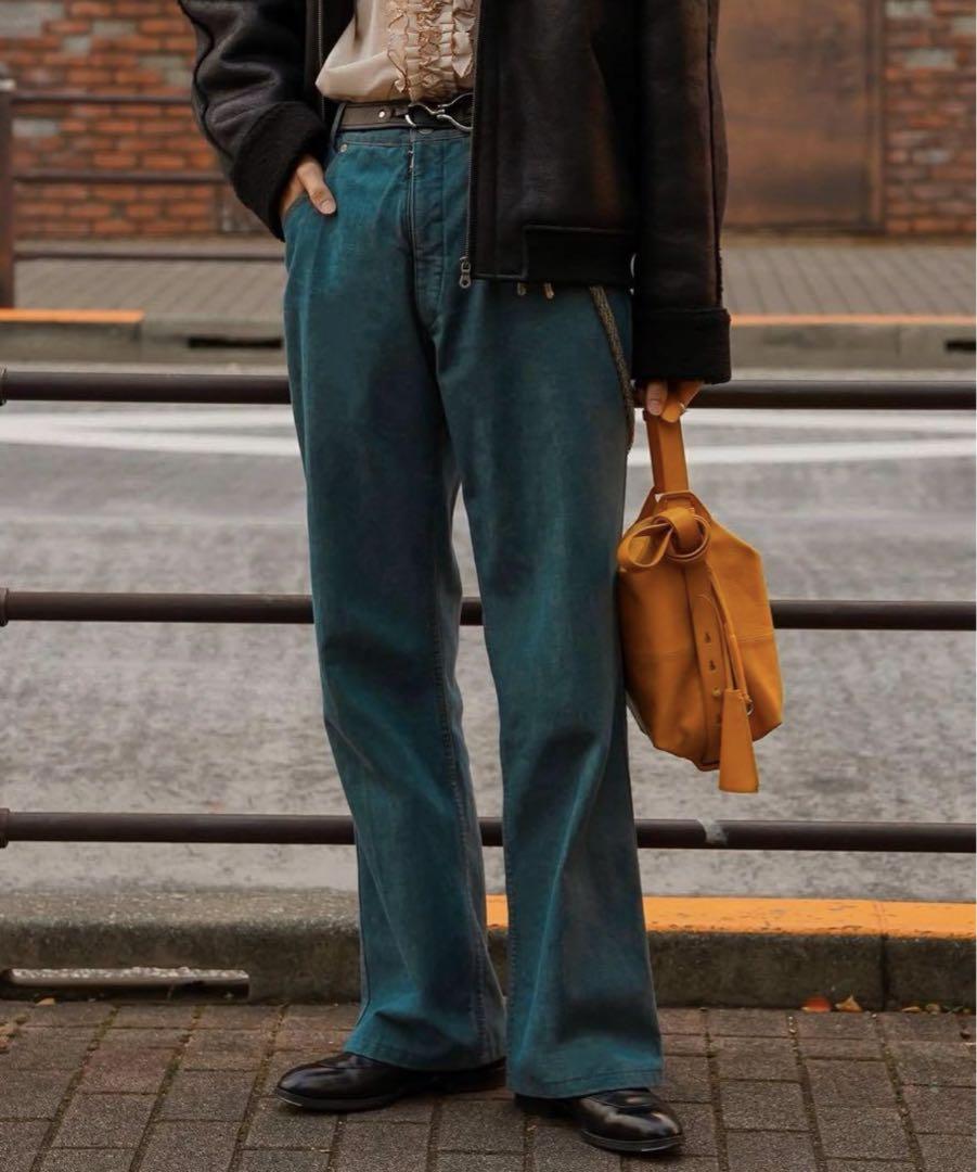 メゾンマルジェラ21aw ブーツカット　フレアデニム　soerte