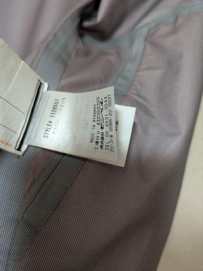 良品　レイントレッカー　130 レインスーツ 上下セット 赤色