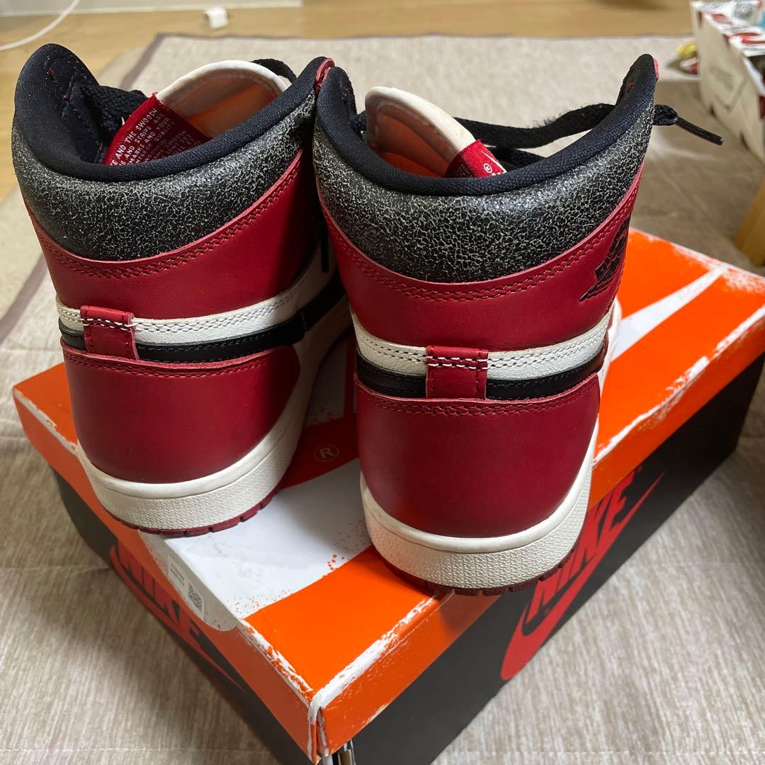 NIKE AIR JORDAN 1 HIGH OG LOST＆FOUND ᐈJordan 1 Retro High OG Chicago Lost and Found ( DZ5485-612