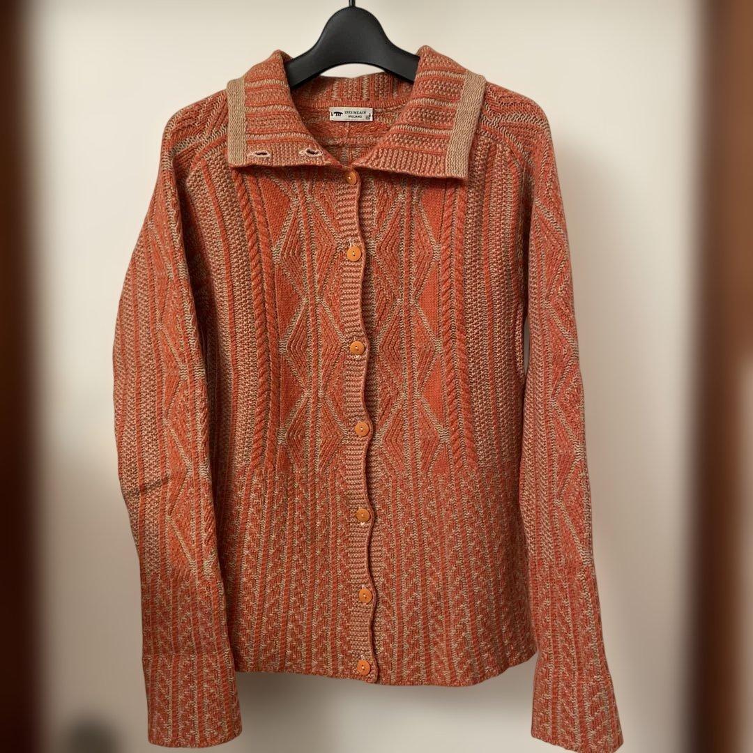 INIS MEAIN アイルランド　ニット　カーディガン　ジャケット　カシミヤ
