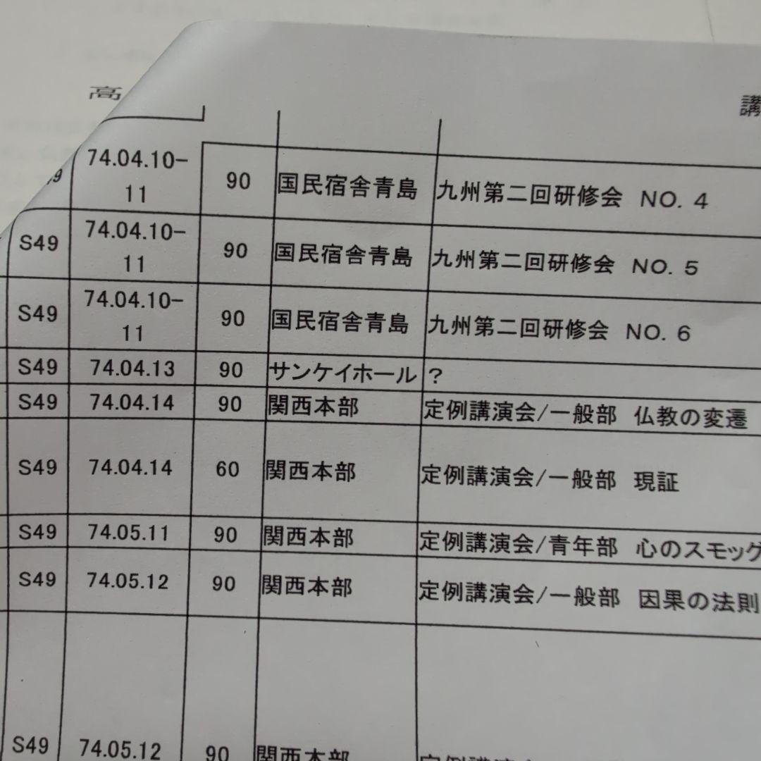 u*e様 高橋信次 先生講演要旨集（13）「仏教の変遷・仏陀の生涯」&カセットテ