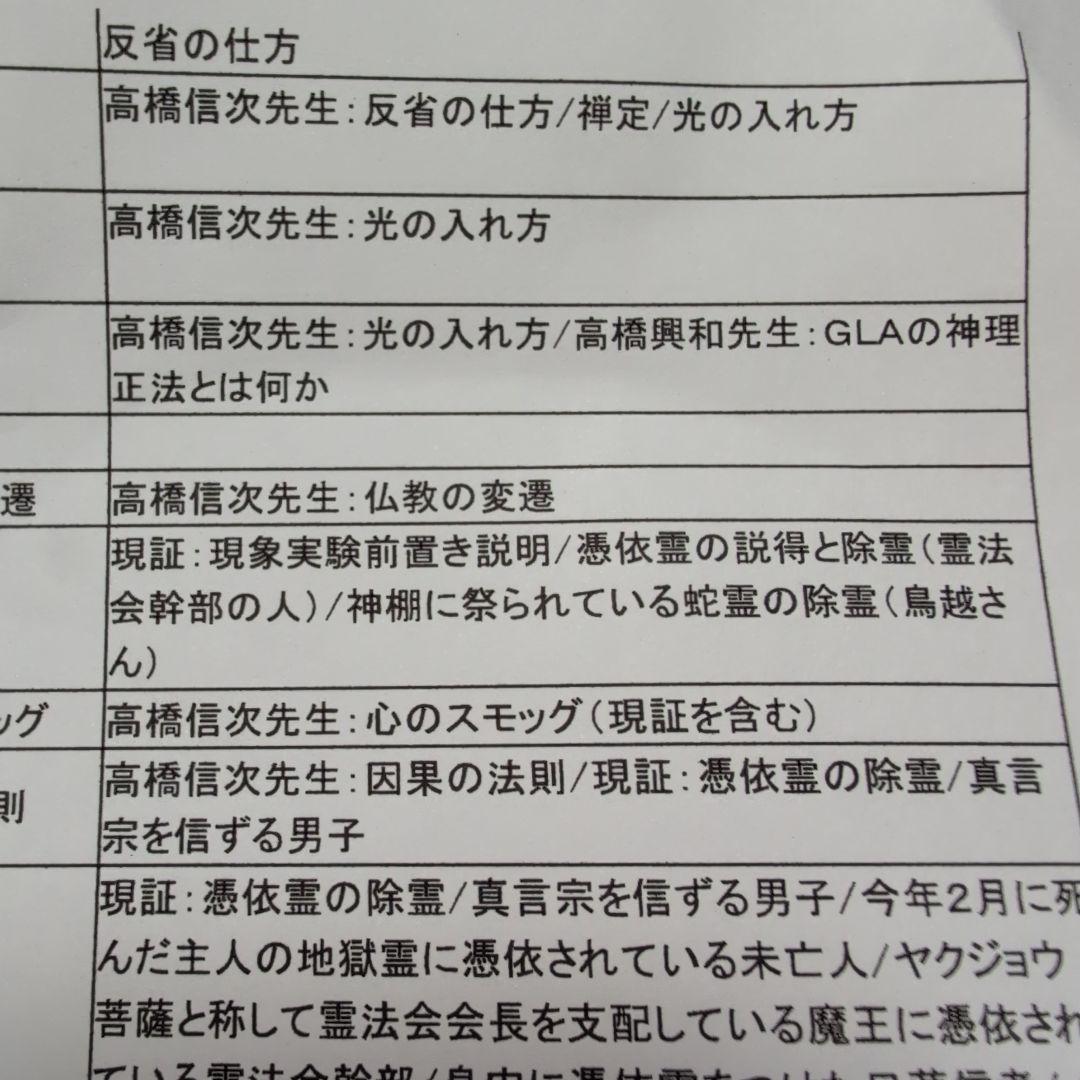 u*e様 高橋信次 先生講演要旨集（13）「仏教の変遷・仏陀の生涯」&カセットテ