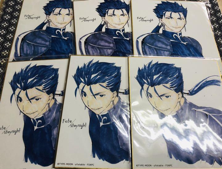 Fate/EXTELLA ランサー クー・フーリン ufotable HF 色紙