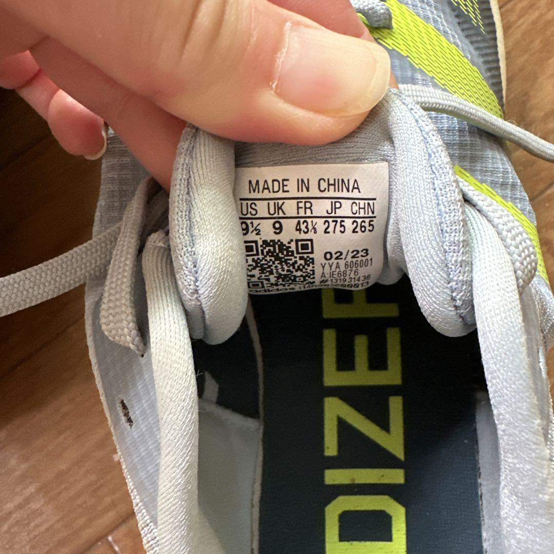 値下げ adidas 幅跳び用 27.5