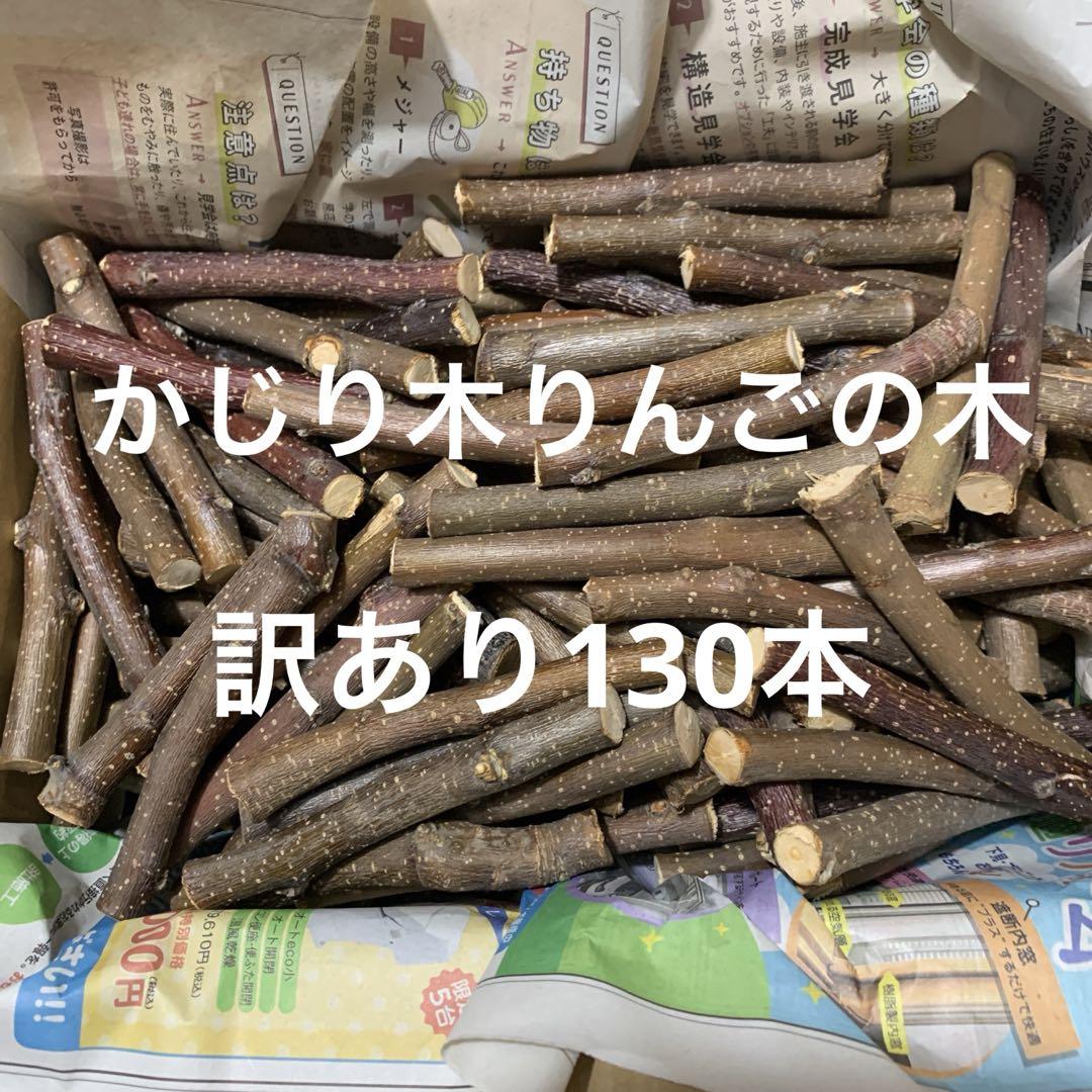 かじり木　りんごの木　訳あり130本 かじり木 りんごの木 訳あり130本 - メルカリ