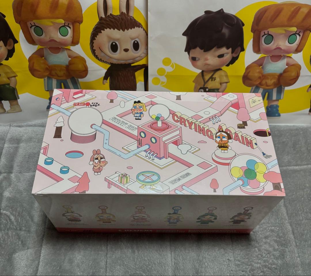 popmart CRYBABY Crying Again シリーズ ぬいキーPOP MART