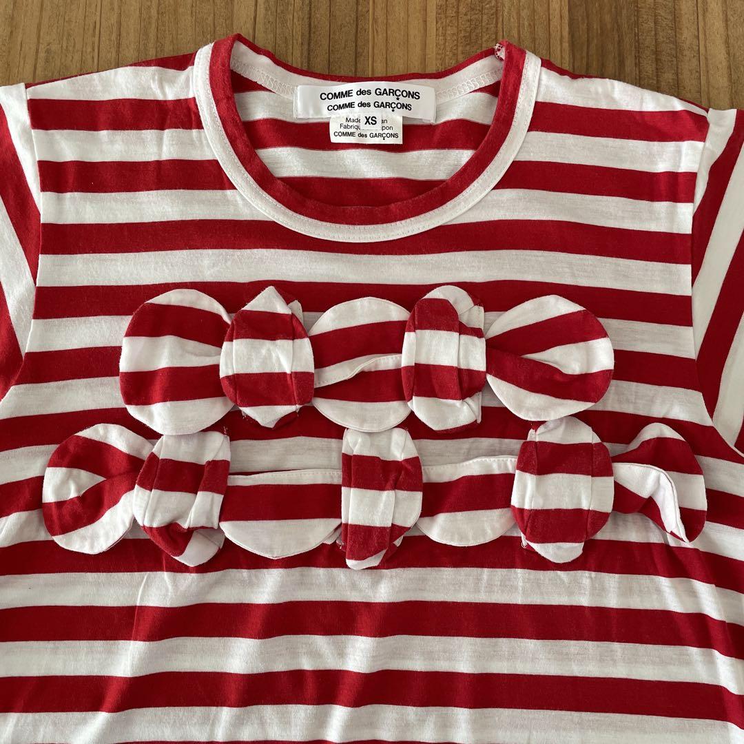コムデギャルソン　ボーダーTシャツ
