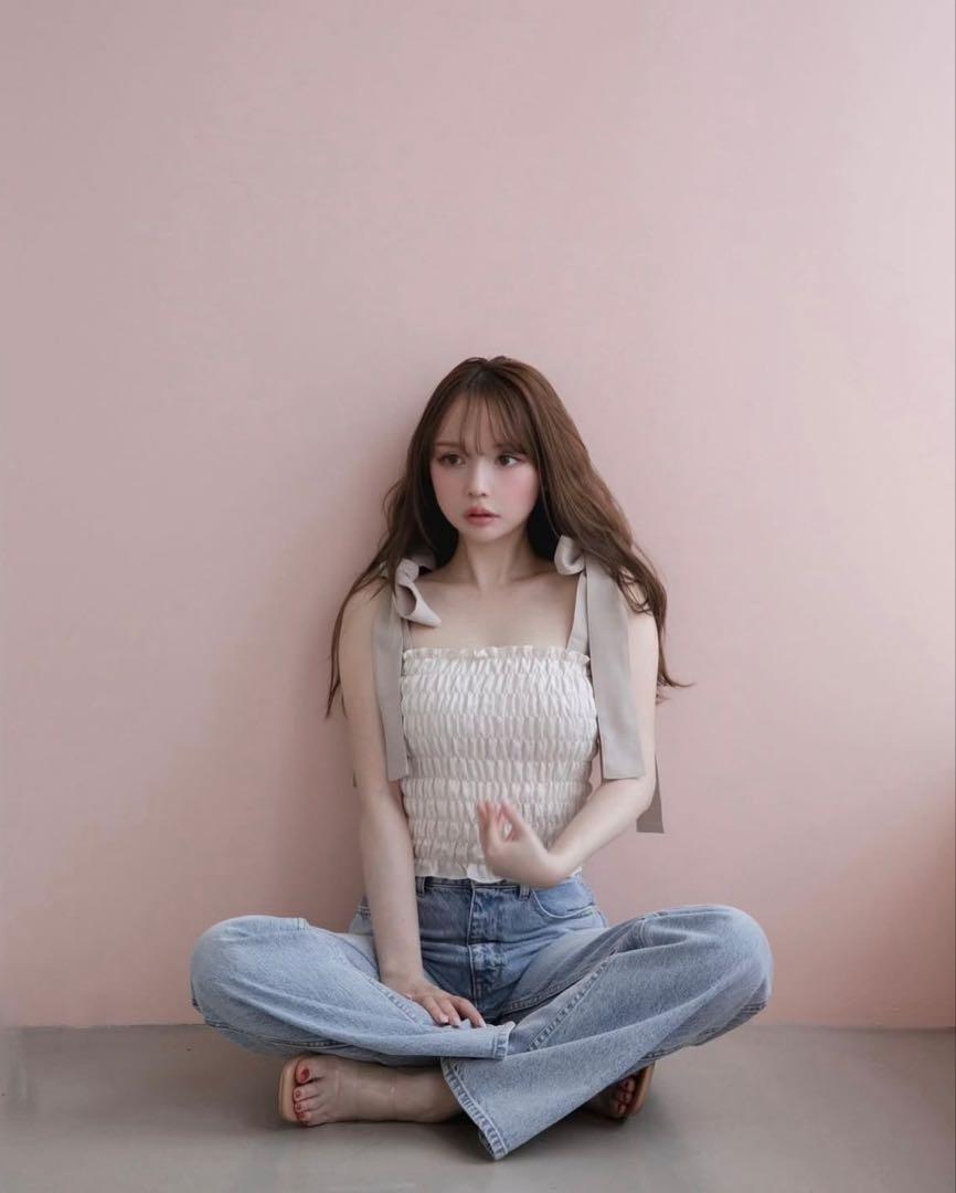andmary May shirring tops アンドマリー andmary May shirring tops アンドマリー