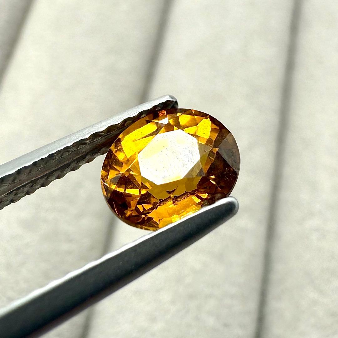 ◆1.56ct◆ グロッシュラーガーネット 1715 天然 ルース 宝石鑑別書 ◆1.56ct◆ グロッシュラーガーネット 1715 天然 ルース 宝石鑑別書