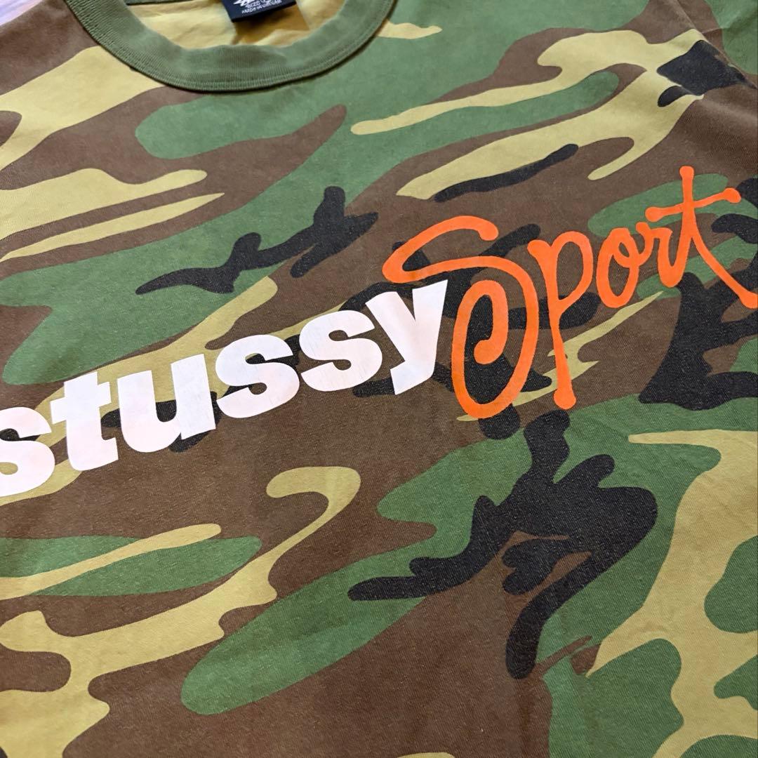 STUSSY SPORT CAMO Tシャツ ステューシー カモ 迷彩