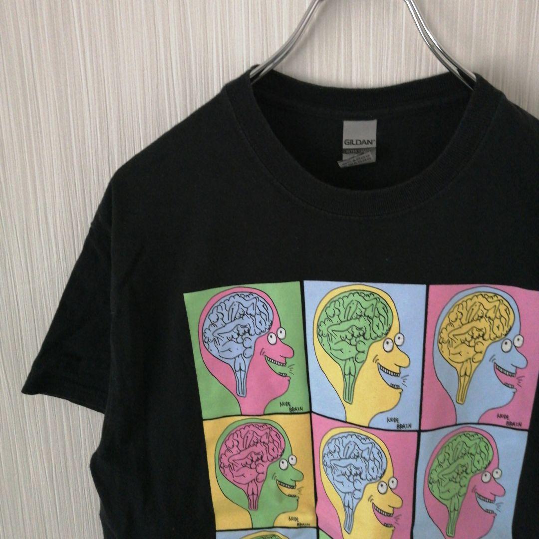 GILDAN　ギルダン　Tシャツ　半袖　NUDE BRAIN　メンズ