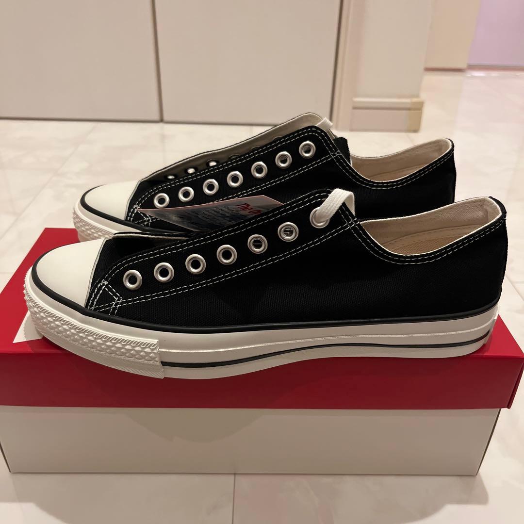 【新品未使用】CONVERSE MADE IN JAPAN ブラック 27.0