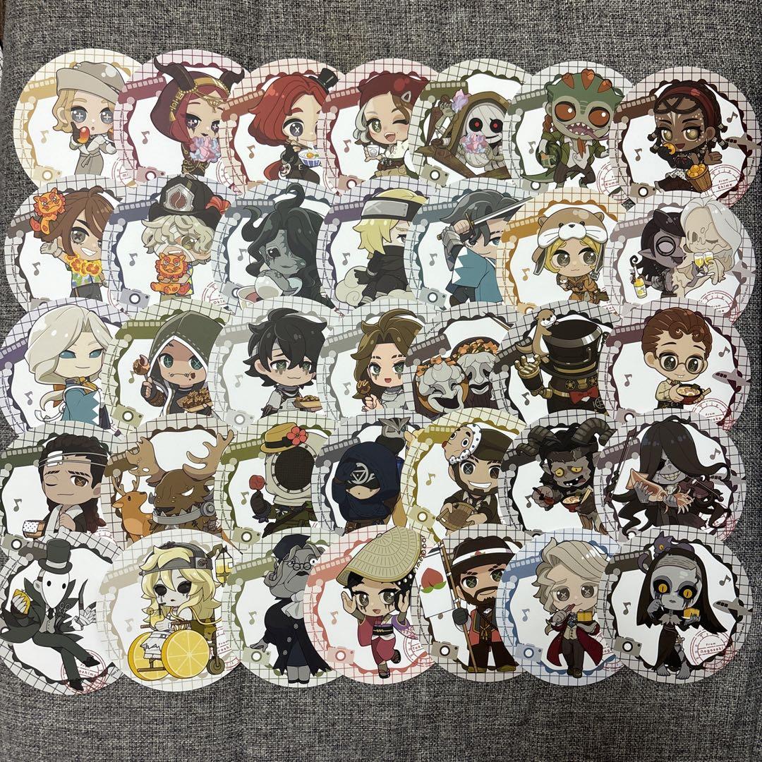 IdentityV 第五人格 コースター 特典 紙類 纏め売り 特典コースター 第五人格 IdentityⅤ アニメイト コンプリート