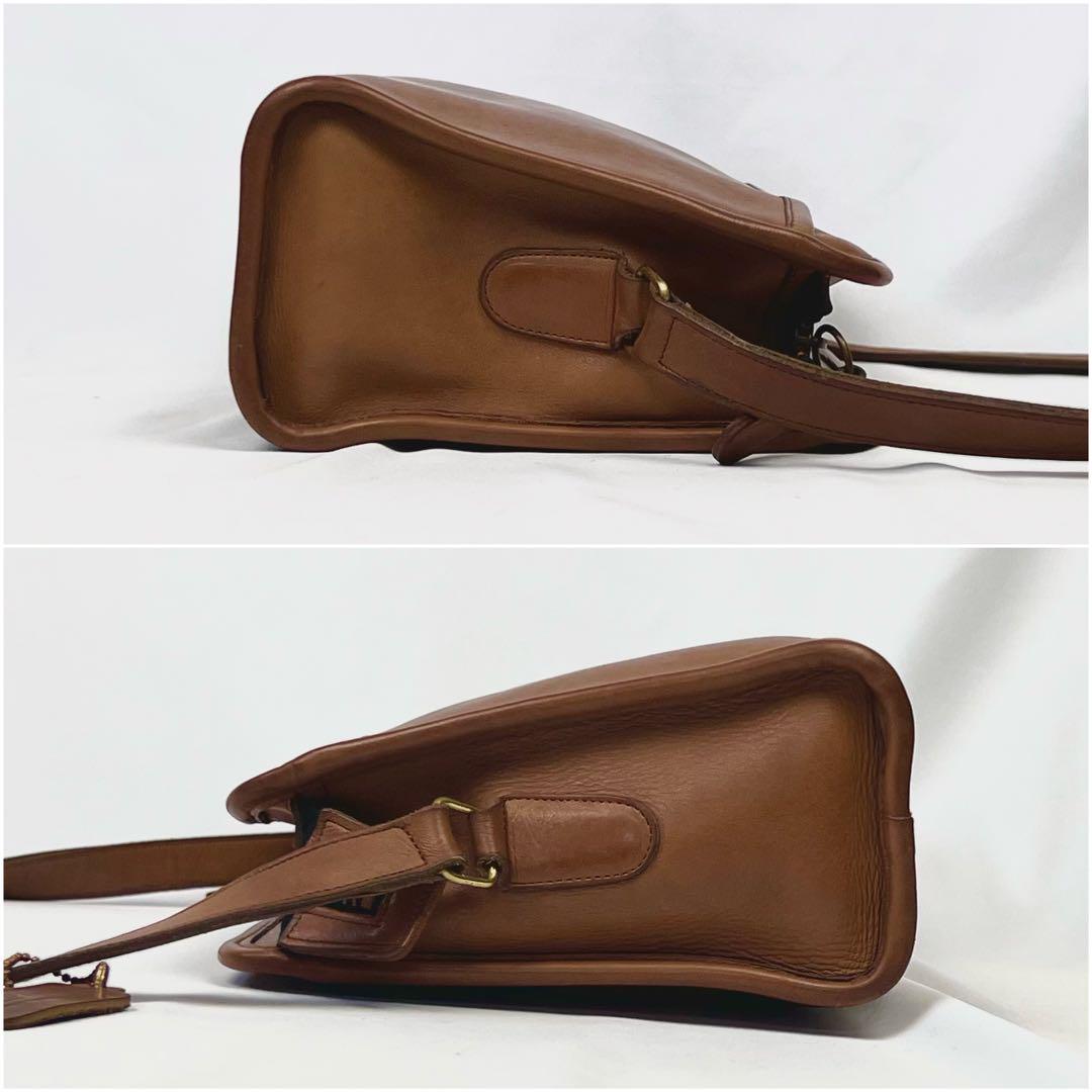 最終決算 希少 COACH オールドコーチ ショルダーバッグ ジップ レザー バッグ
