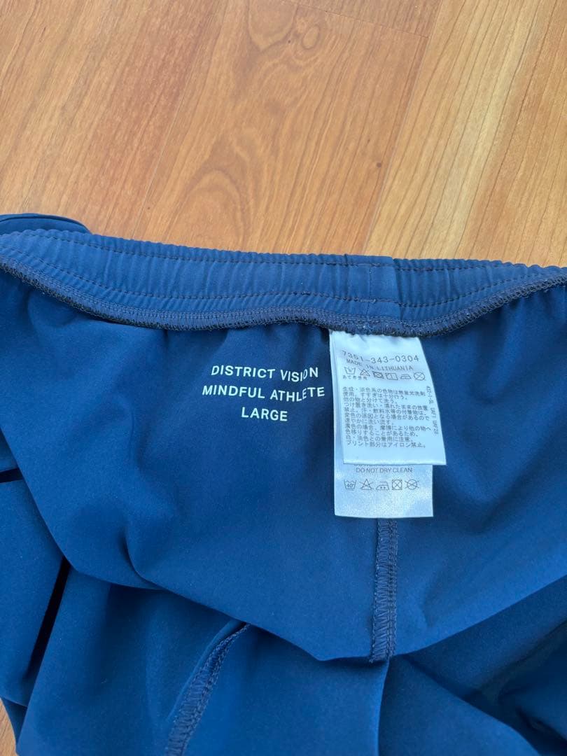 District Vision ショートパンツ　Lサイズ