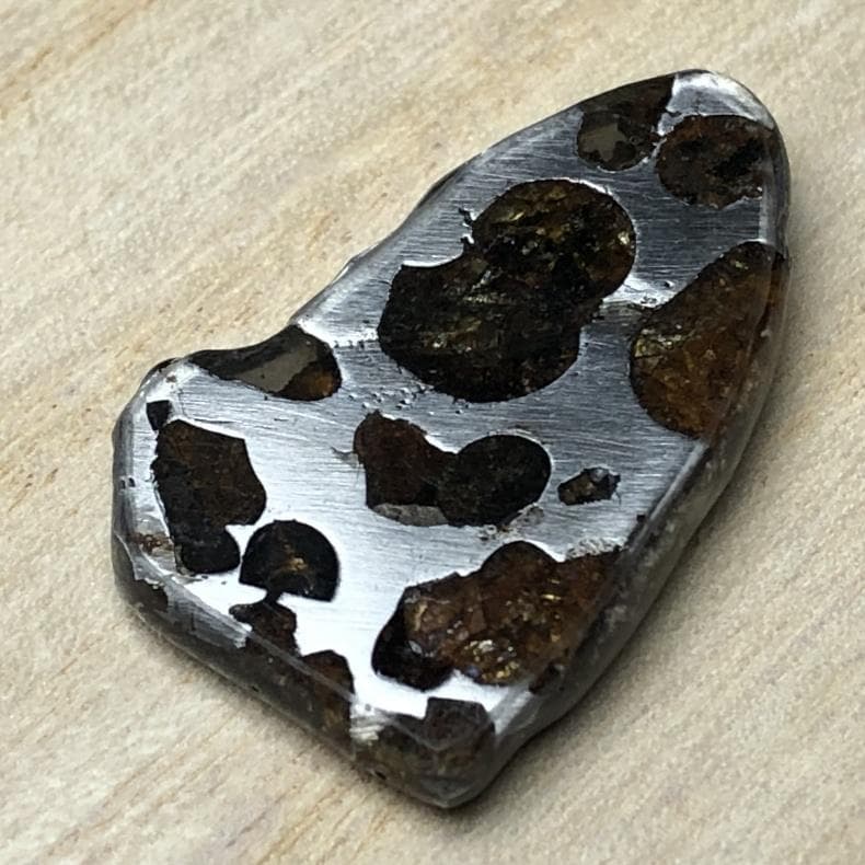 パラサイト隕石 メテオライト 隕石 石鉄隕石 2点 重さ28g 共箱