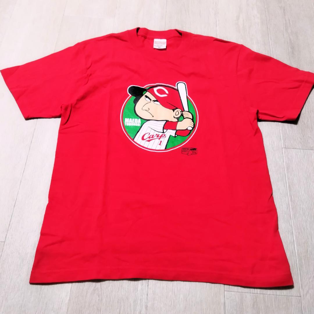希少：公式 前田智徳 2007年マエコレTシャツ 広島カープ サイズ