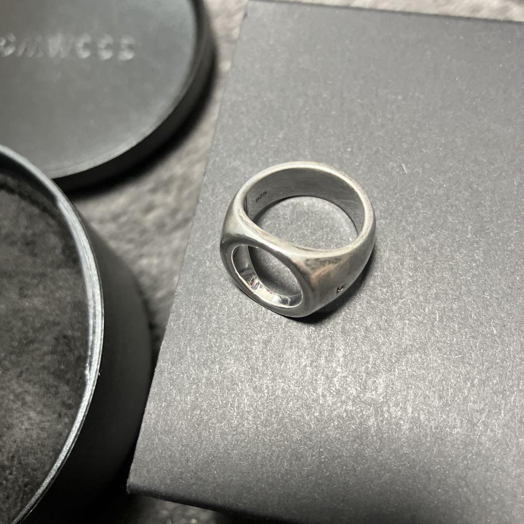 トムウッド　リング　シルバー　open oval ring オープン　オーバル