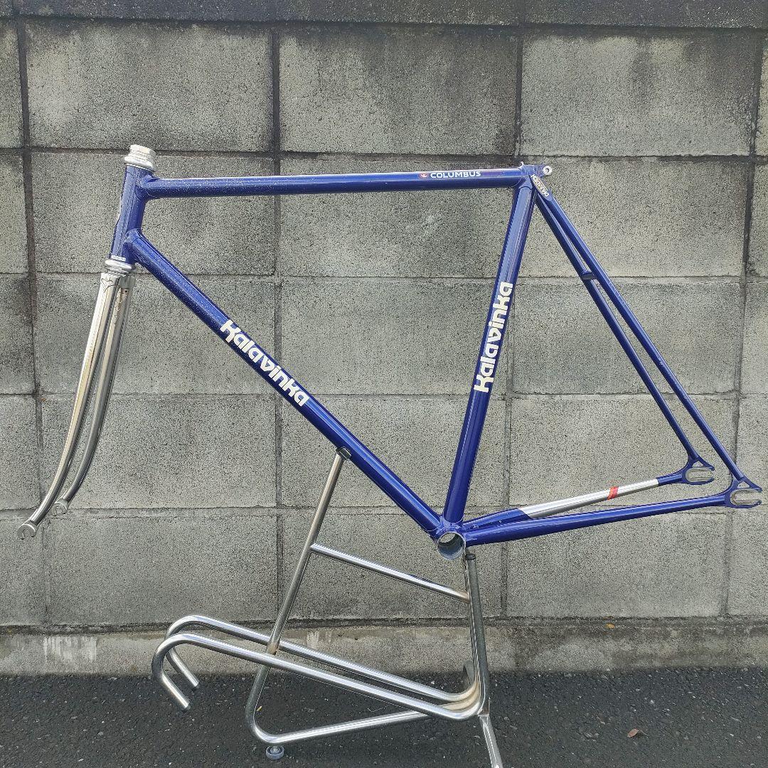 22時まで出品 kalavinka ピスト フレーム 競輪 njs カラビンカ